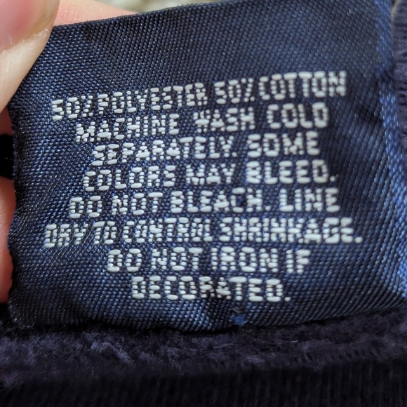 ✨3/$15 Vintage JanSport Blue Ferris University Mom Sweatshirt M - Picture 8 of 9